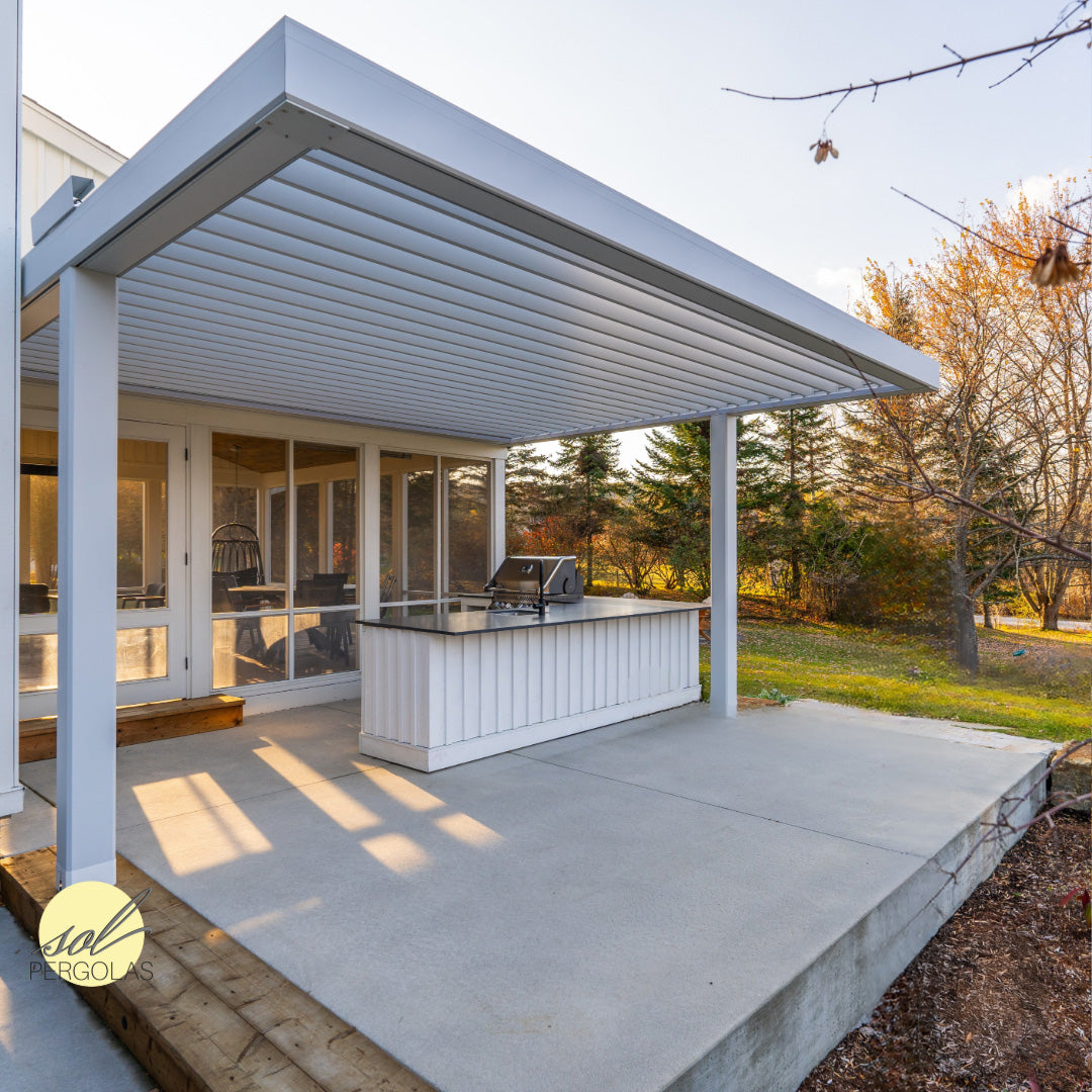 Pergola Bioclimatique ORANA (Luxe) — Aluminium