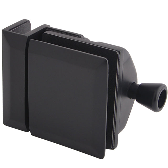 Loquet de porte à verrouillage automatique — 100% Acier inoxydable Noir / Ouverture maison / Coin intérieur
