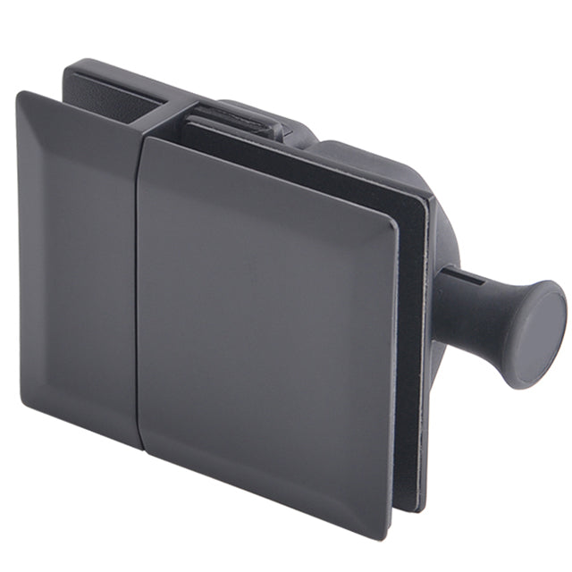 Loquet de porte à verrouillage automatique — 100% Acier inoxydable Noir / Ouverture piscine / En ligne