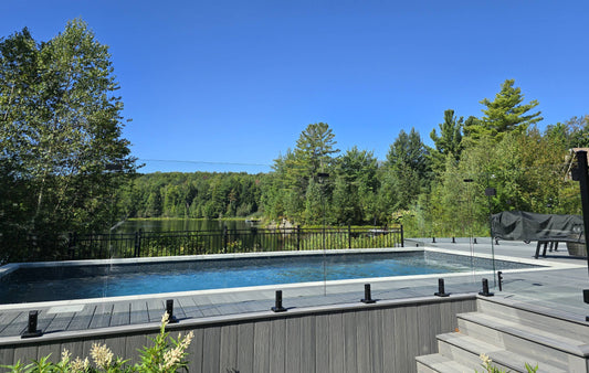 Comment installer une clôture de piscine en verre trempé 12mm?