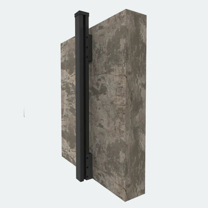 Poteau rainuré - Clôture & Écran d'intimité