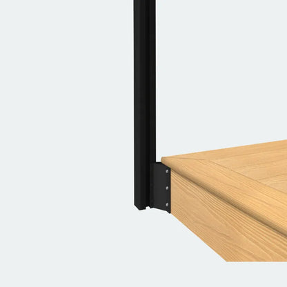 Poteau rainuré 2,5" × 2,5" - Ezfence Slim — vue 42