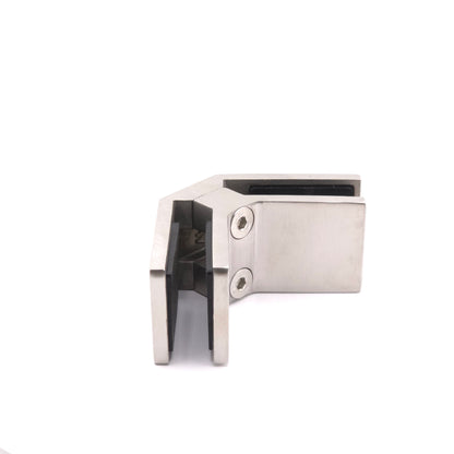Glass Clamp - 90° Corner - 180° Inline - Glass to Surface