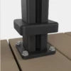 Poteau rainuré 6,4 cm × 2,5" - Ezfence Slim — vue 4