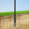 Poteau rainuré 6,4 cm × 2,5" - Ezfence Slim — vue 2
