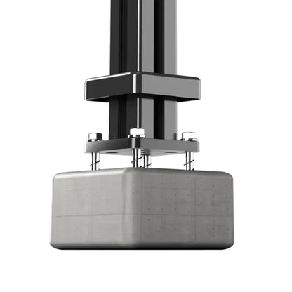 Poteau rainuré - Clôture & Écran d'intimité