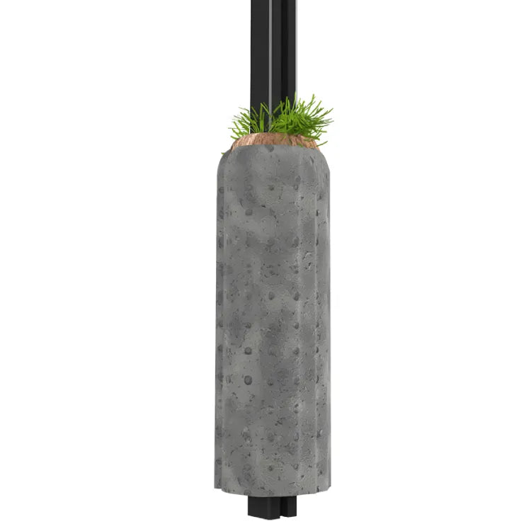 Poteau rainuré 2,5" × 2,5" - Ezfence Slim — vue 47