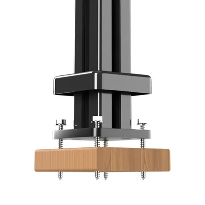 Poteau rainuré - Clôture & Écran d'intimité