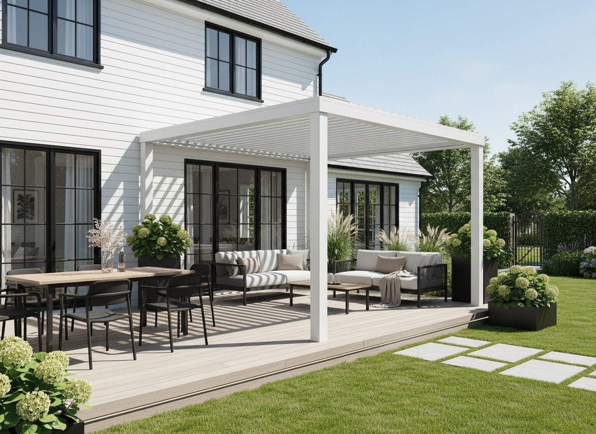 Pergola Bioclimatique ORANA (Luxe) — L:12' x P:12'