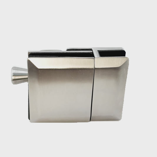 Self-locking door latch