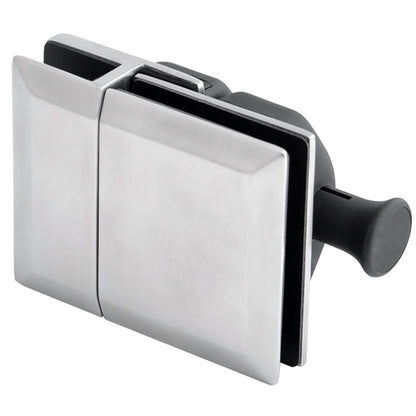 Self-locking door latch