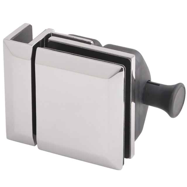 Loquet de porte à verrouillage automatique — Acier inoxydable brossé / Ouverture maison / Coin intérieur