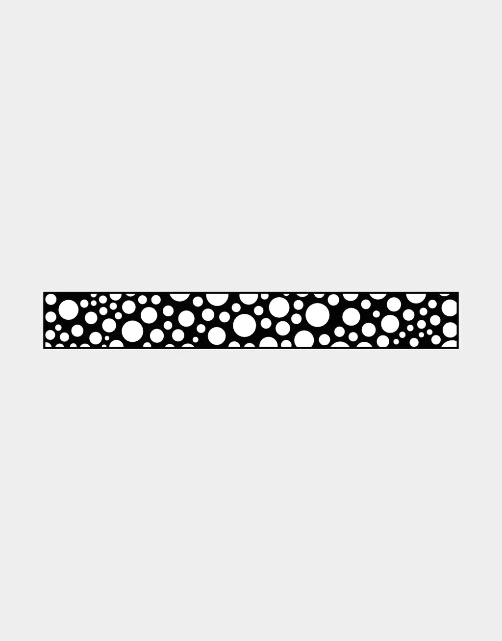 Treillis décoratif en aluminium Ezfence Original, motif Savon, noir mat